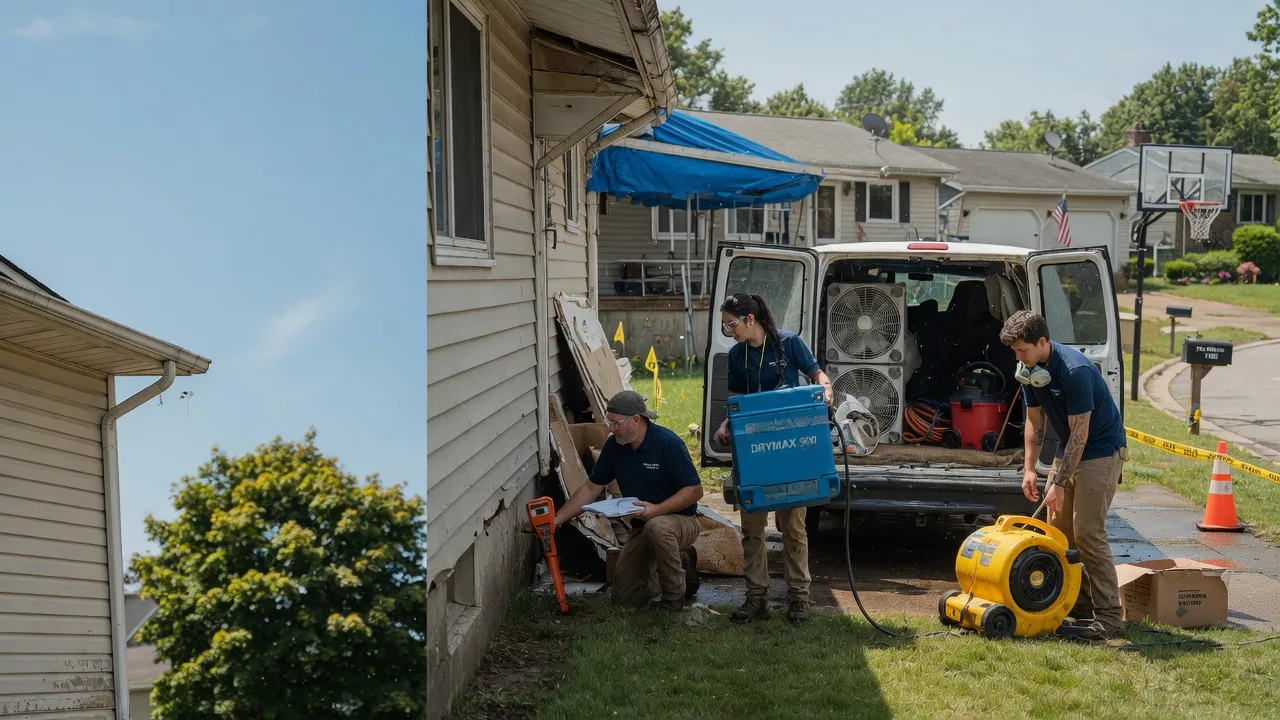 Ceiling Leak Cleanup in Wayland, MI near me